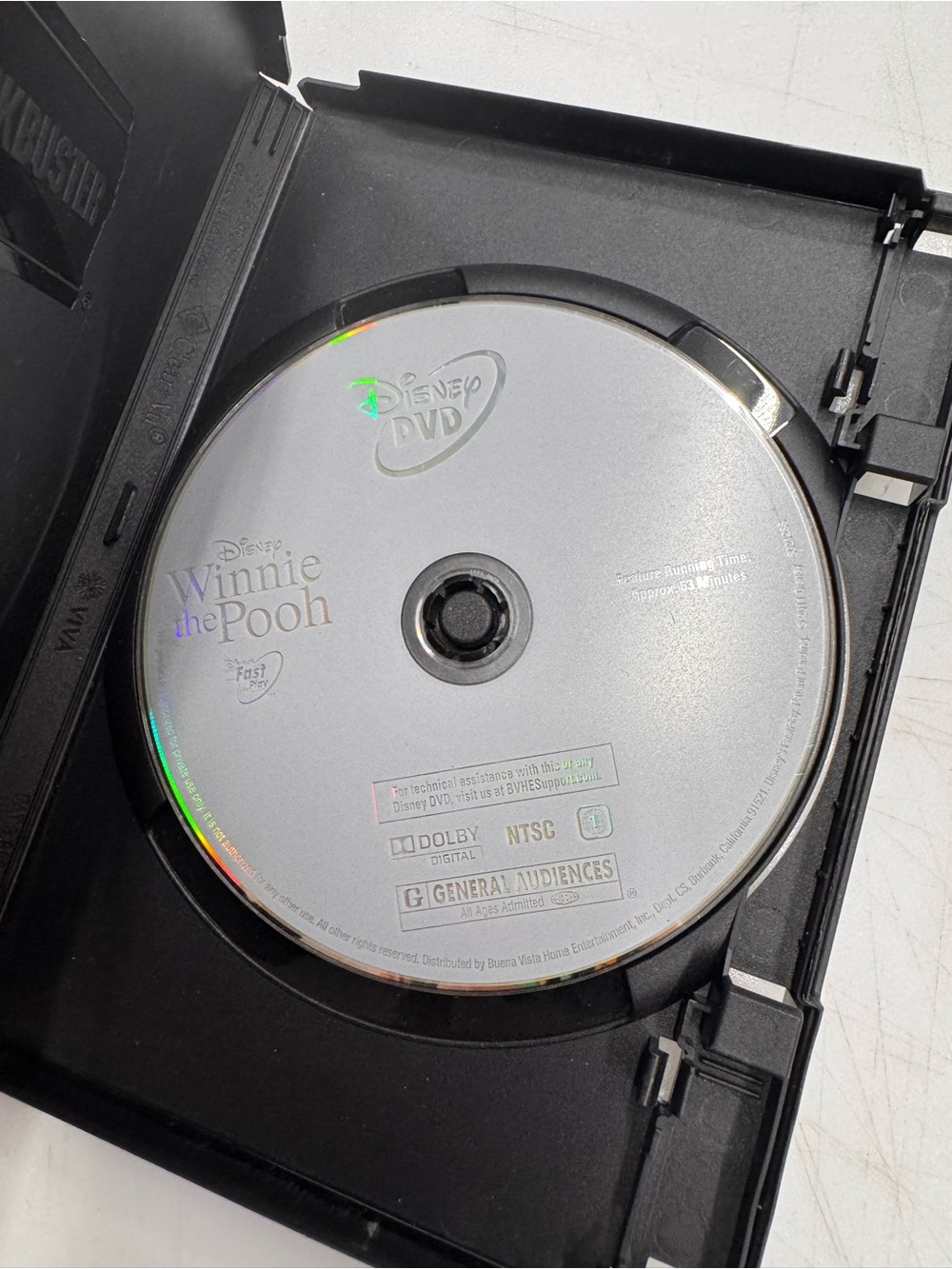 Winnie the Pooh (DVD, 2011) Walt Disney Tested *No Artwork*
